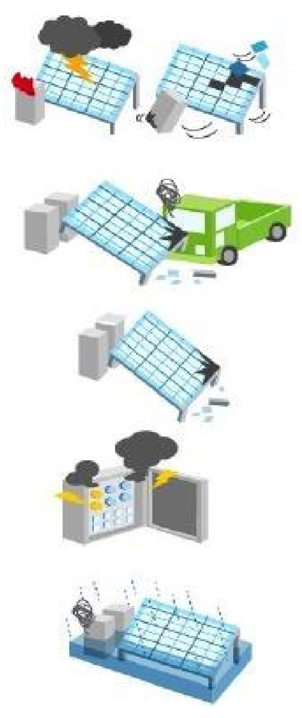 自然災害・事故のイメージ